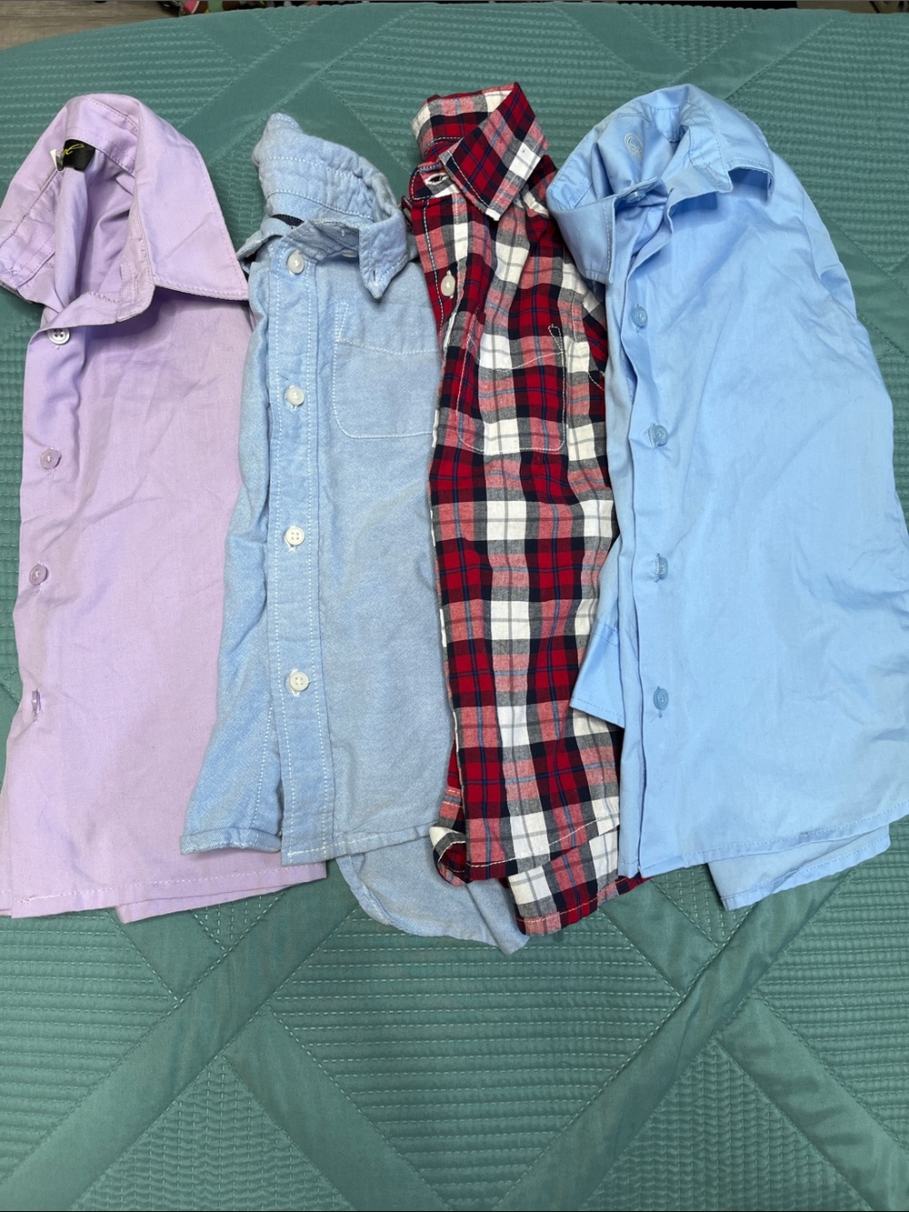 Kids dress shirts lot of 4 size 4